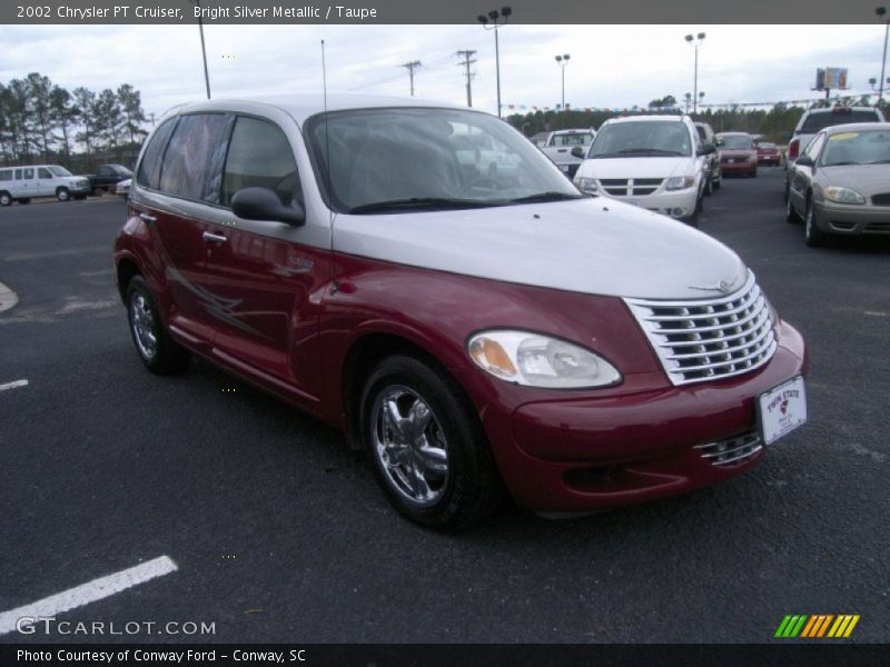 Bright Silver Metallic / Taupe 2002 Chrysler PT Cruiser