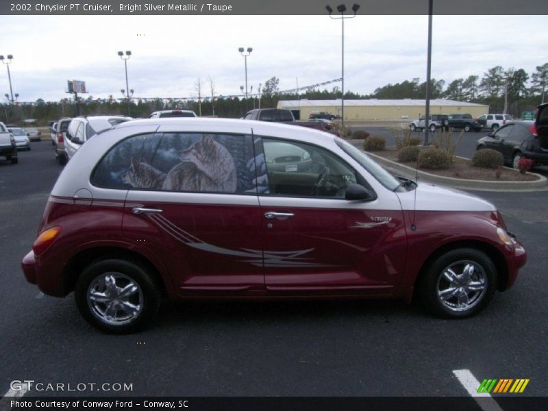 Bright Silver Metallic / Taupe 2002 Chrysler PT Cruiser