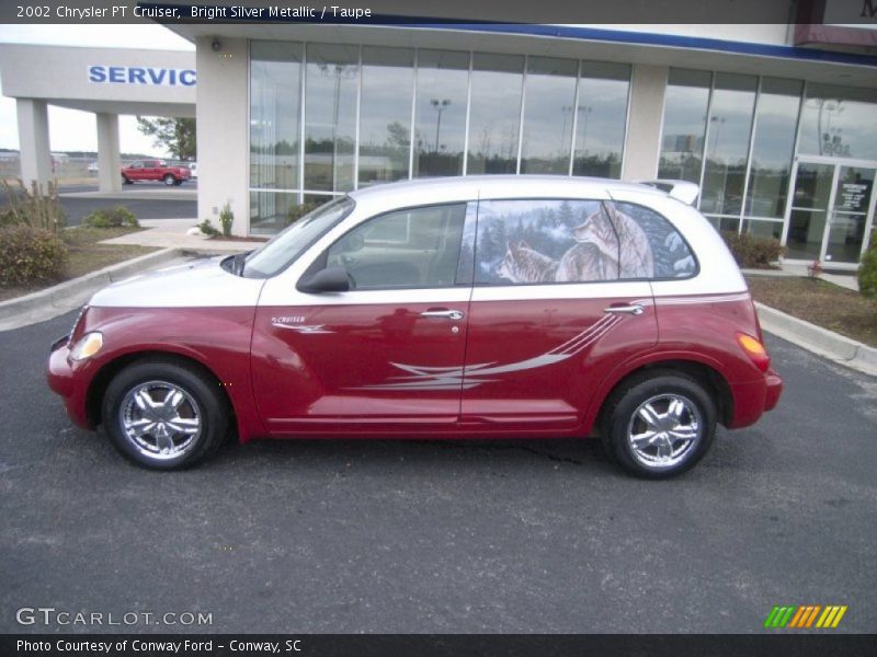 Bright Silver Metallic / Taupe 2002 Chrysler PT Cruiser