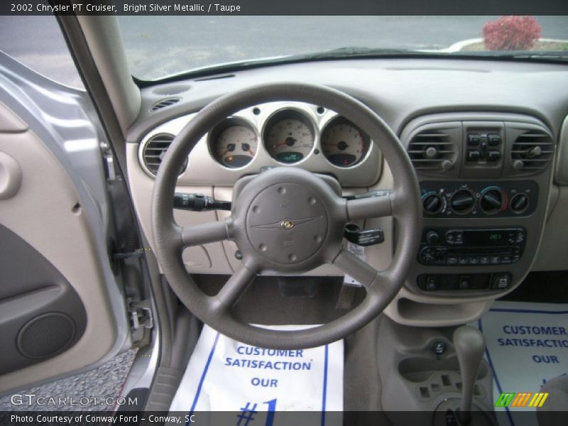 Bright Silver Metallic / Taupe 2002 Chrysler PT Cruiser