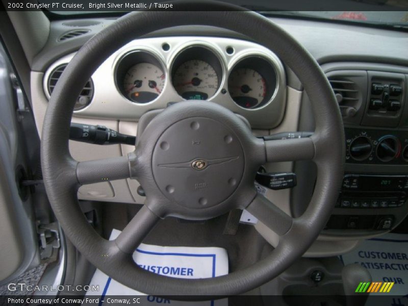 Bright Silver Metallic / Taupe 2002 Chrysler PT Cruiser