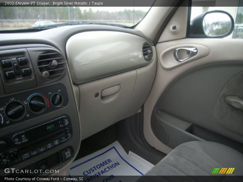 Bright Silver Metallic / Taupe 2002 Chrysler PT Cruiser