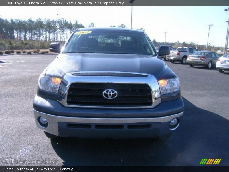 Slate Gray Metallic / Graphite Gray 2008 Toyota Tundra SR5 CrewMax