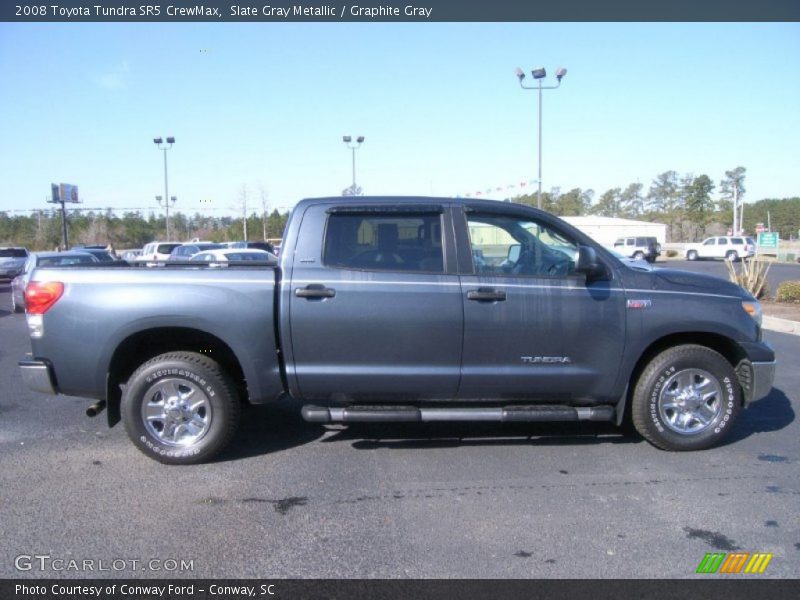 Slate Gray Metallic / Graphite Gray 2008 Toyota Tundra SR5 CrewMax