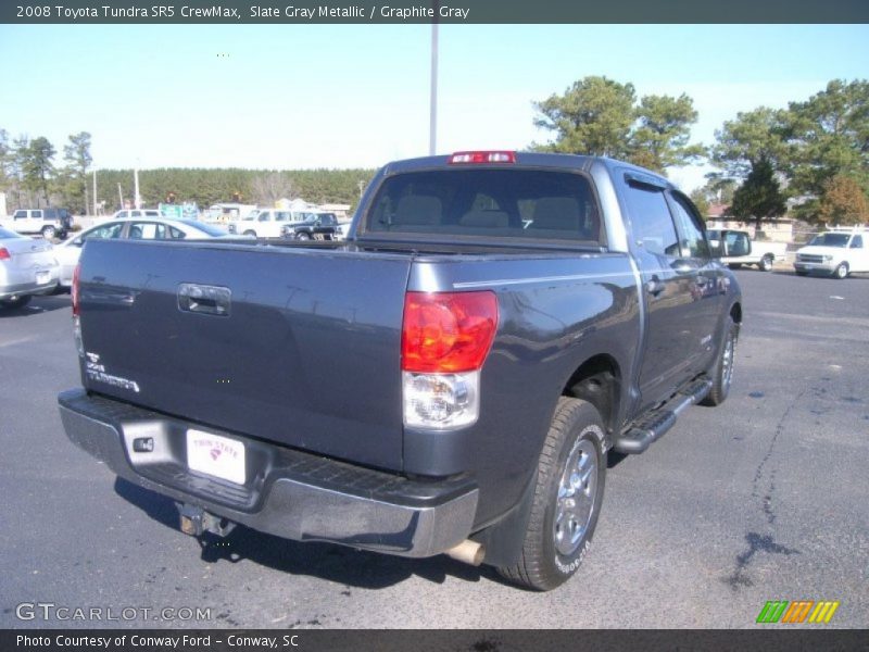 Slate Gray Metallic / Graphite Gray 2008 Toyota Tundra SR5 CrewMax