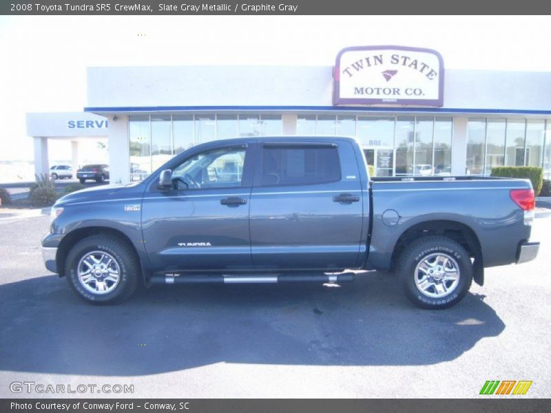 Slate Gray Metallic / Graphite Gray 2008 Toyota Tundra SR5 CrewMax