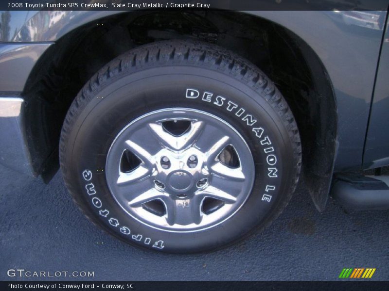 Slate Gray Metallic / Graphite Gray 2008 Toyota Tundra SR5 CrewMax