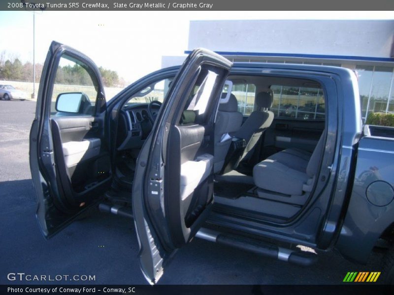 Slate Gray Metallic / Graphite Gray 2008 Toyota Tundra SR5 CrewMax