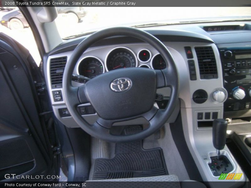 Slate Gray Metallic / Graphite Gray 2008 Toyota Tundra SR5 CrewMax