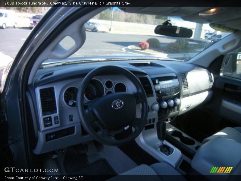 Slate Gray Metallic / Graphite Gray 2008 Toyota Tundra SR5 CrewMax