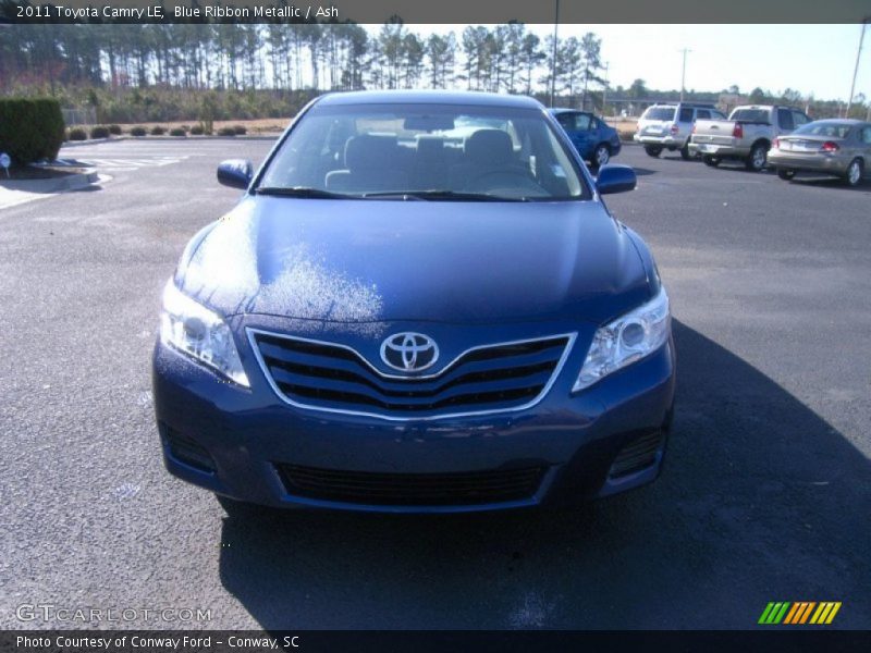 Blue Ribbon Metallic / Ash 2011 Toyota Camry LE