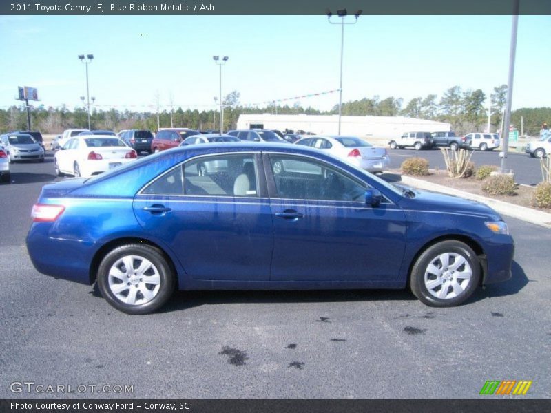 Blue Ribbon Metallic / Ash 2011 Toyota Camry LE