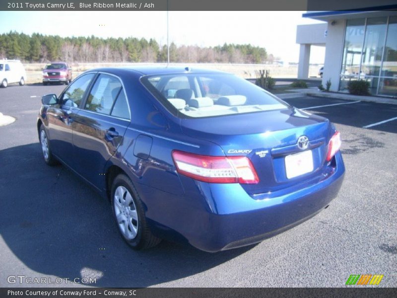 Blue Ribbon Metallic / Ash 2011 Toyota Camry LE
