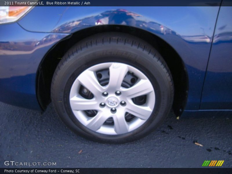 Blue Ribbon Metallic / Ash 2011 Toyota Camry LE