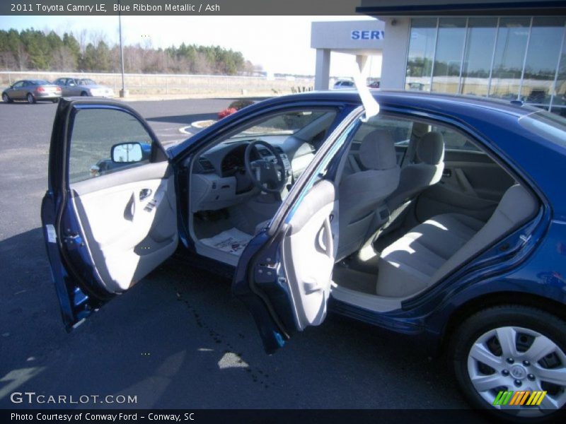 Blue Ribbon Metallic / Ash 2011 Toyota Camry LE