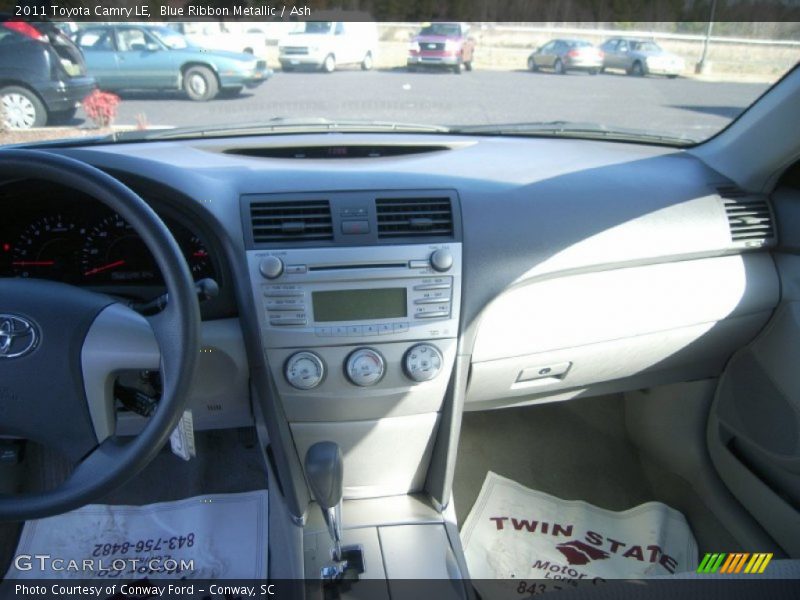 Blue Ribbon Metallic / Ash 2011 Toyota Camry LE