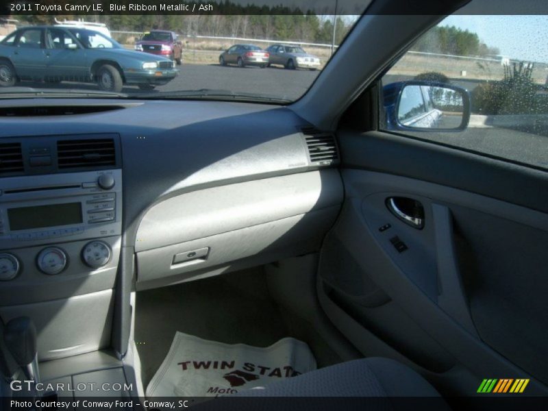 Blue Ribbon Metallic / Ash 2011 Toyota Camry LE