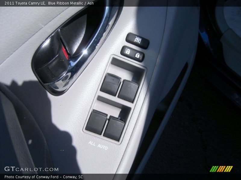 Blue Ribbon Metallic / Ash 2011 Toyota Camry LE