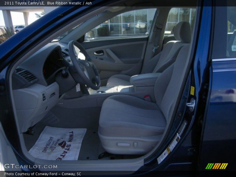 Blue Ribbon Metallic / Ash 2011 Toyota Camry LE