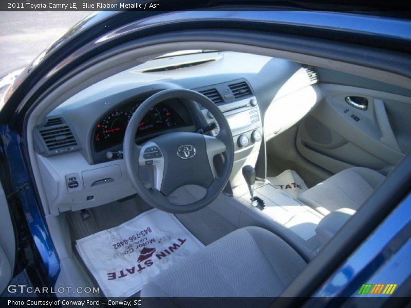 Blue Ribbon Metallic / Ash 2011 Toyota Camry LE