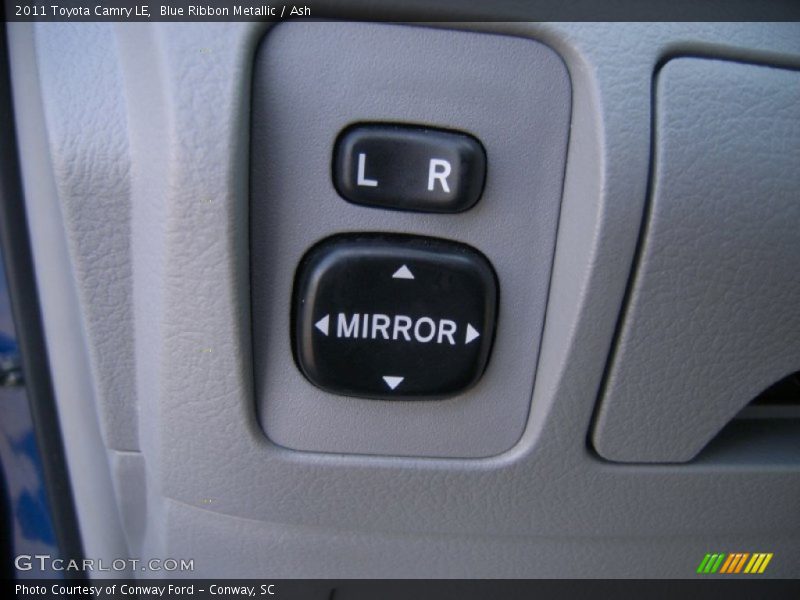 Blue Ribbon Metallic / Ash 2011 Toyota Camry LE