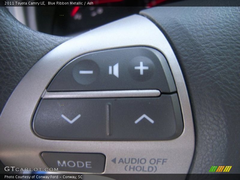 Blue Ribbon Metallic / Ash 2011 Toyota Camry LE