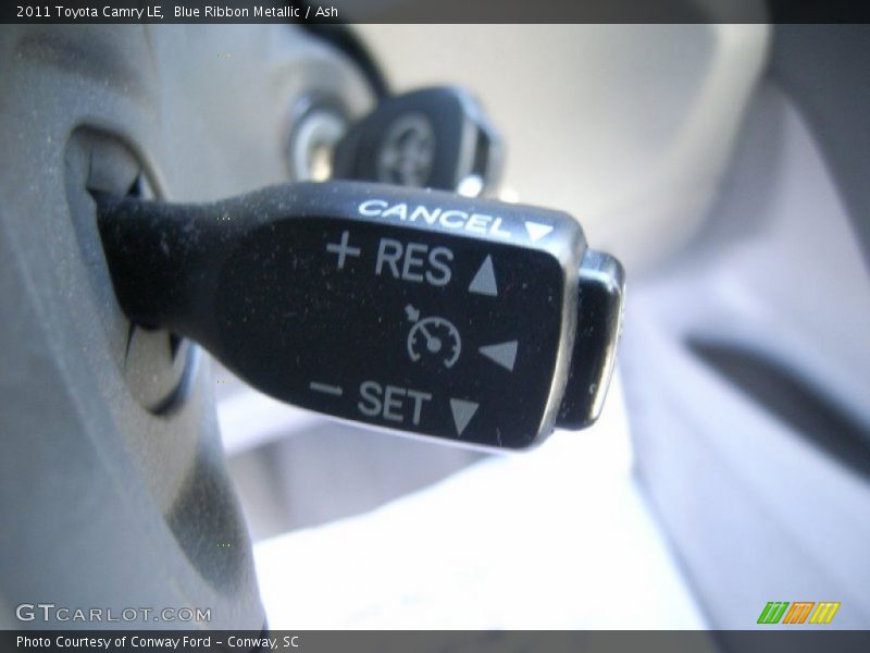 Blue Ribbon Metallic / Ash 2011 Toyota Camry LE