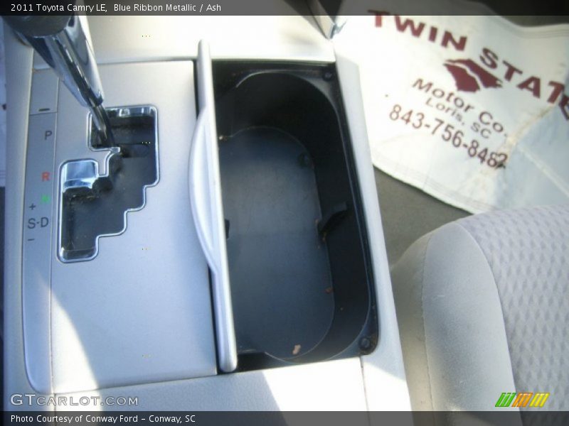 Blue Ribbon Metallic / Ash 2011 Toyota Camry LE