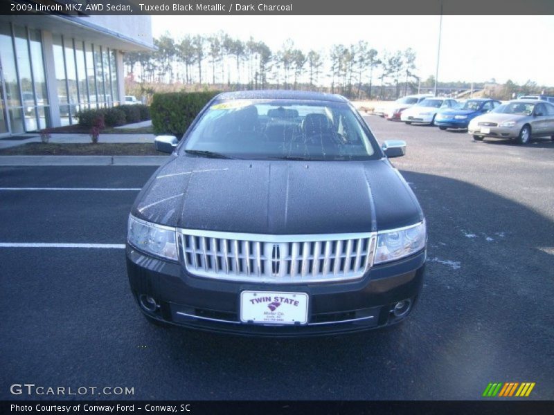 Tuxedo Black Metallic / Dark Charcoal 2009 Lincoln MKZ AWD Sedan