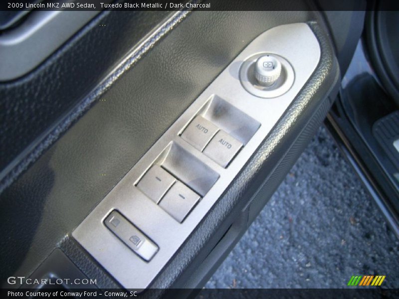 Tuxedo Black Metallic / Dark Charcoal 2009 Lincoln MKZ AWD Sedan
