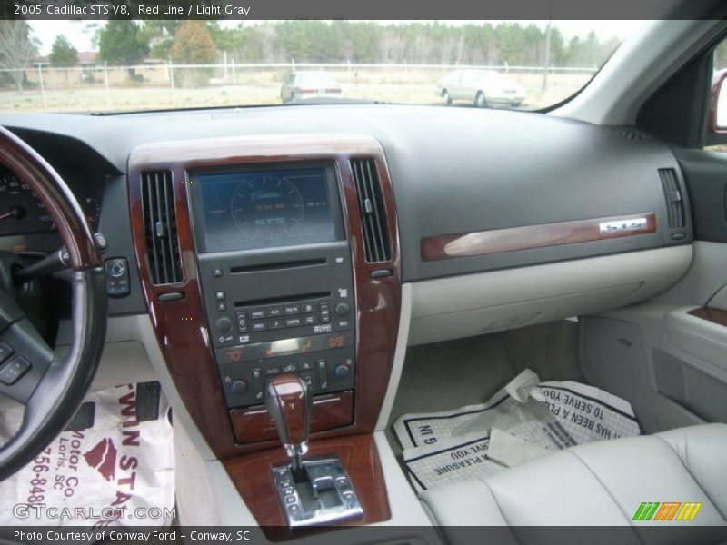 Red Line / Light Gray 2005 Cadillac STS V8