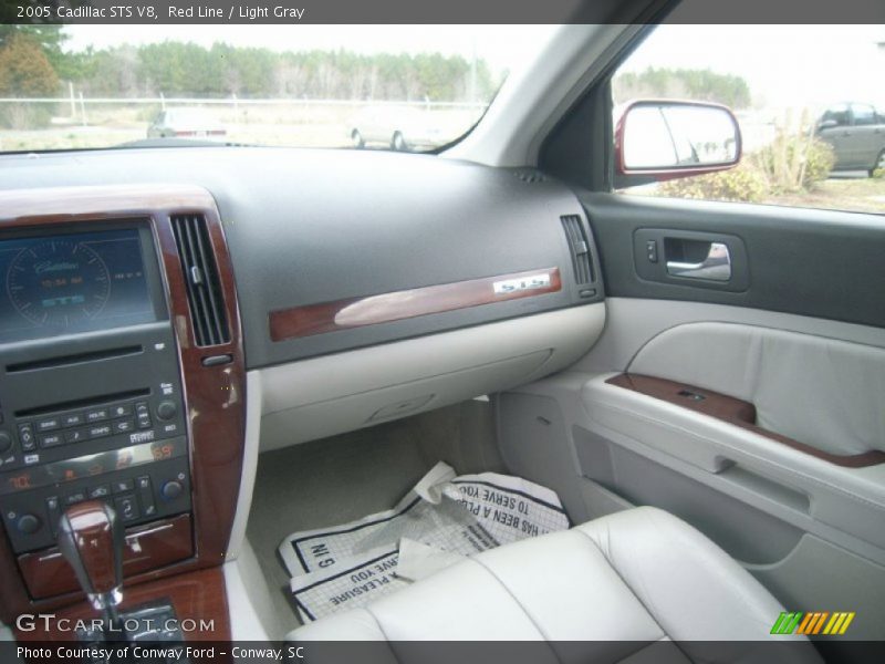 Red Line / Light Gray 2005 Cadillac STS V8