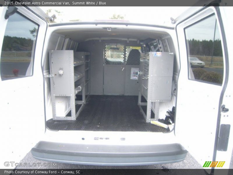 Summit White / Blue 2005 Chevrolet Astro Commercial Van