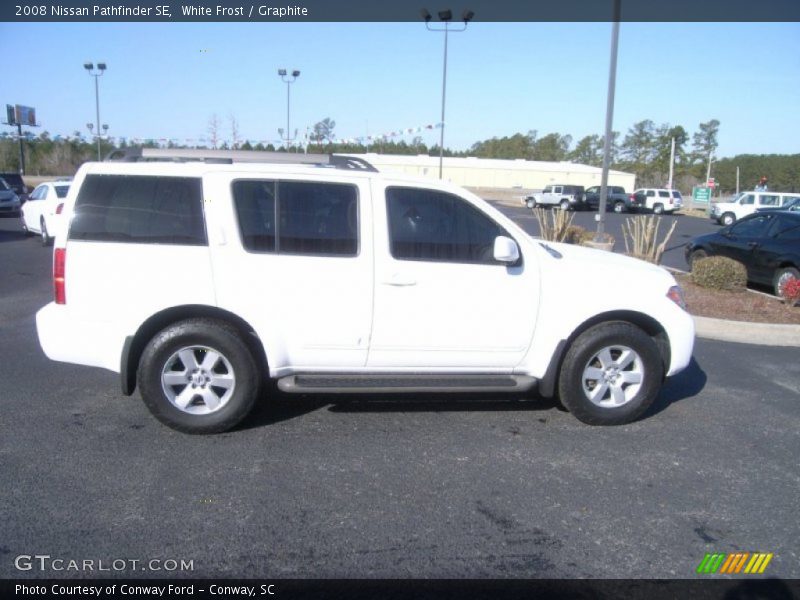 White Frost / Graphite 2008 Nissan Pathfinder SE