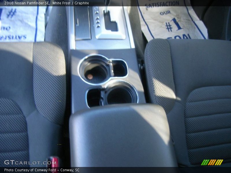 White Frost / Graphite 2008 Nissan Pathfinder SE