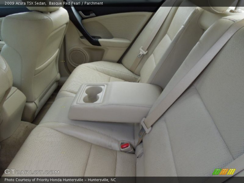 Basque Red Pearl / Parchment 2009 Acura TSX Sedan