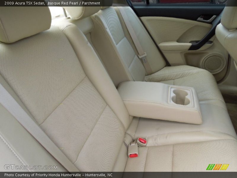 Basque Red Pearl / Parchment 2009 Acura TSX Sedan