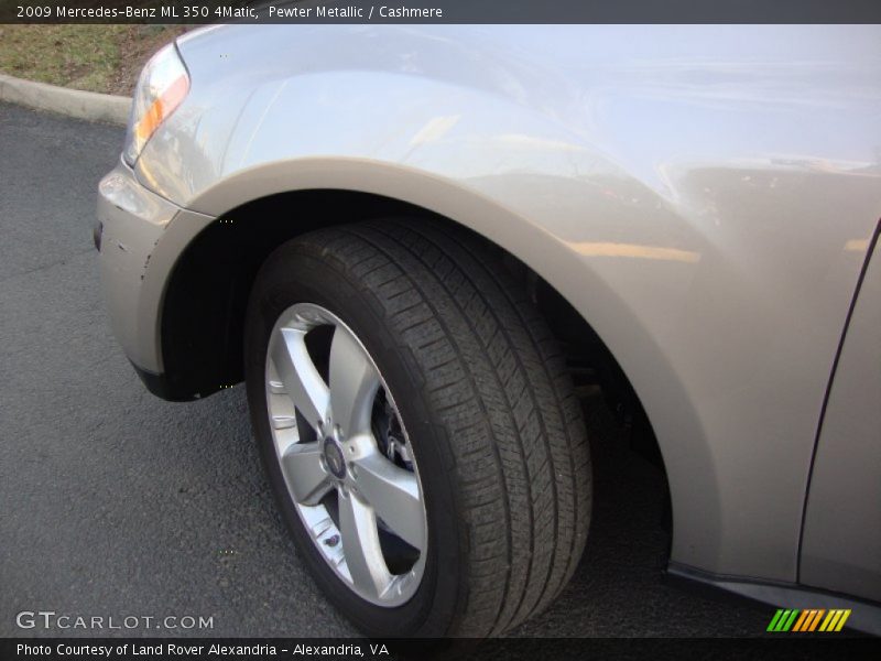 Pewter Metallic / Cashmere 2009 Mercedes-Benz ML 350 4Matic