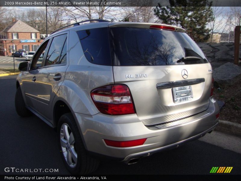 Pewter Metallic / Cashmere 2009 Mercedes-Benz ML 350 4Matic