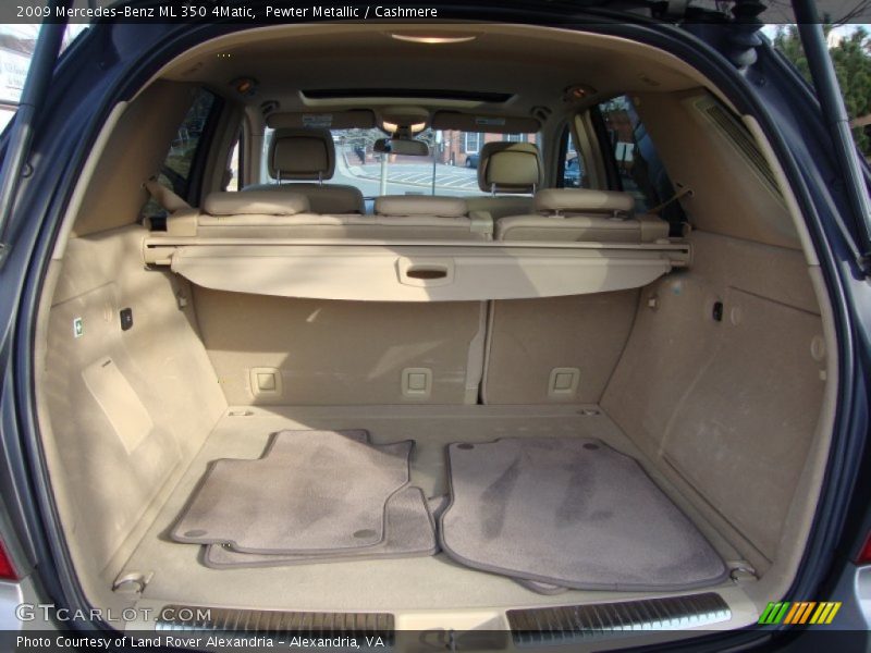 Pewter Metallic / Cashmere 2009 Mercedes-Benz ML 350 4Matic