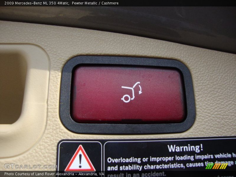Pewter Metallic / Cashmere 2009 Mercedes-Benz ML 350 4Matic