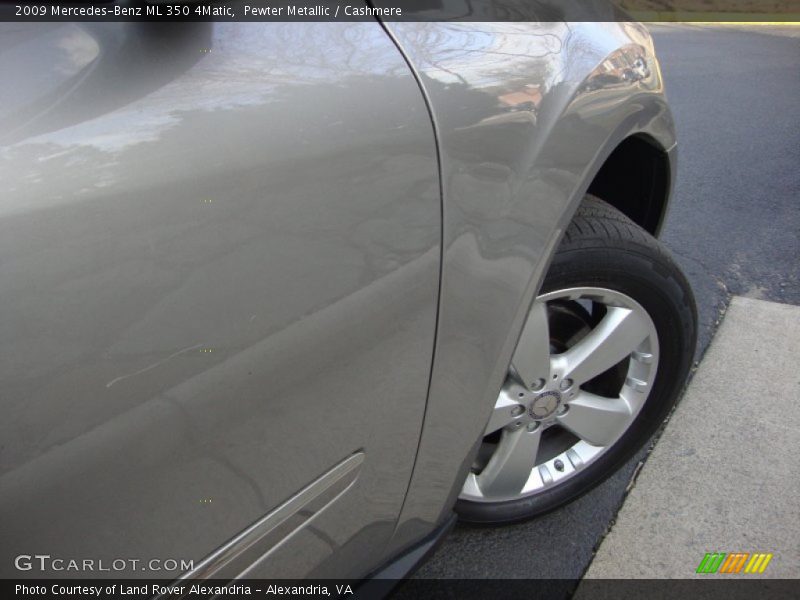 Pewter Metallic / Cashmere 2009 Mercedes-Benz ML 350 4Matic