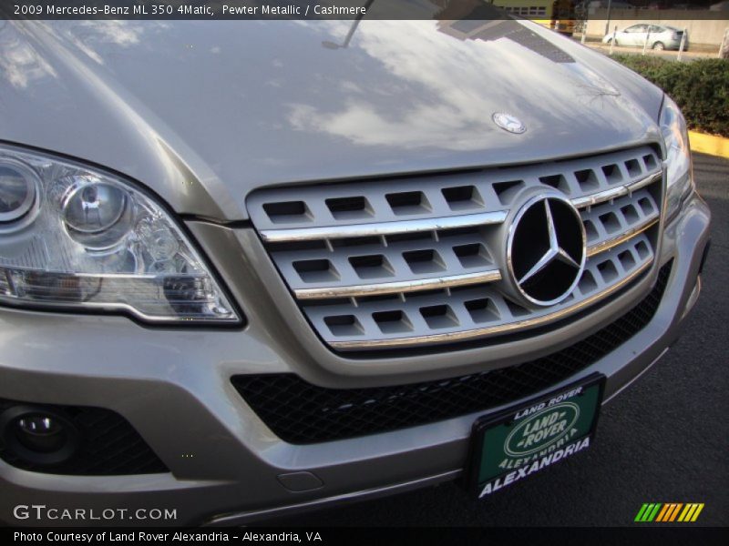 Pewter Metallic / Cashmere 2009 Mercedes-Benz ML 350 4Matic