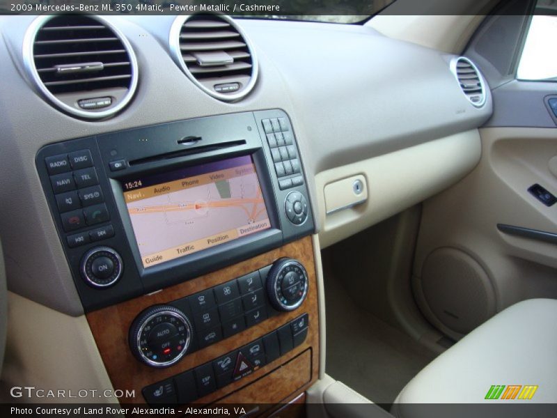 Pewter Metallic / Cashmere 2009 Mercedes-Benz ML 350 4Matic