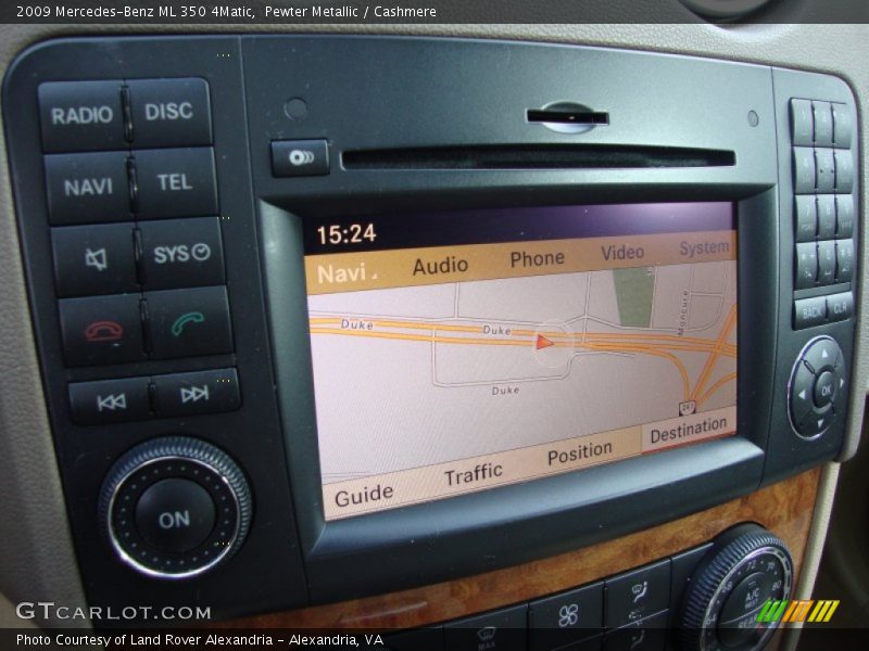 Pewter Metallic / Cashmere 2009 Mercedes-Benz ML 350 4Matic