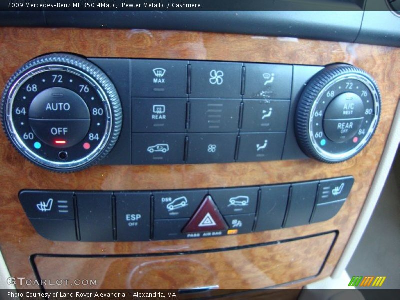 Pewter Metallic / Cashmere 2009 Mercedes-Benz ML 350 4Matic