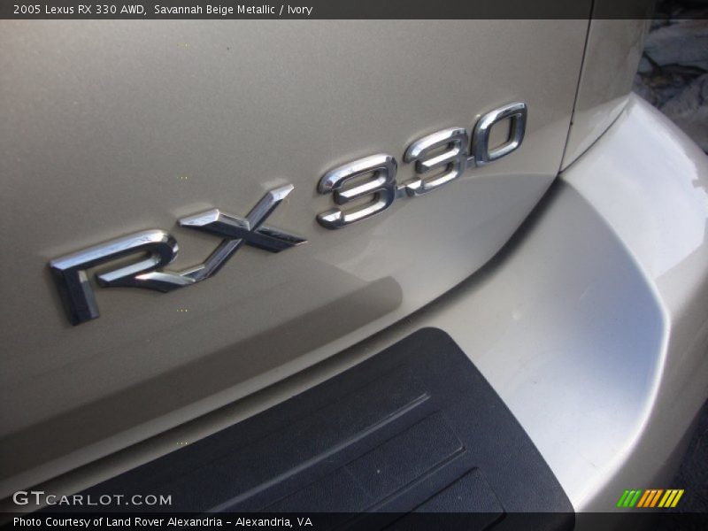 Savannah Beige Metallic / Ivory 2005 Lexus RX 330 AWD