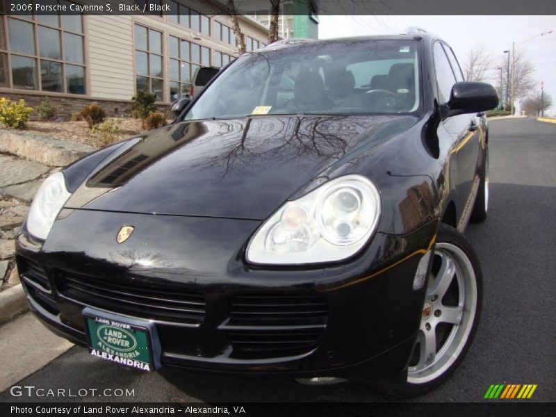Black / Black 2006 Porsche Cayenne S