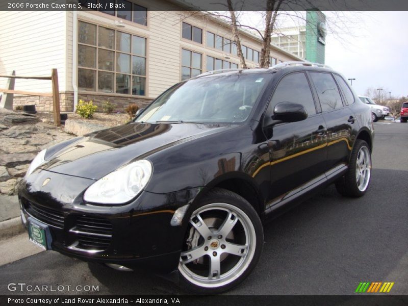 Black / Black 2006 Porsche Cayenne S