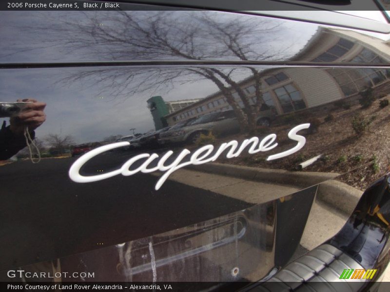 Black / Black 2006 Porsche Cayenne S